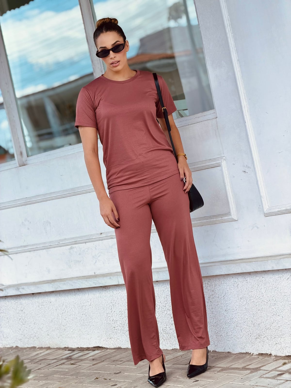 Conjunto Premium Rosê sem bolso - REF. 012 — foto 2